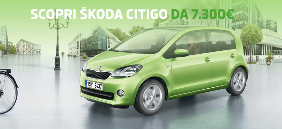 Promozioni &Scaron;koda citigo Venezia - Scantamburlo Automobili S.r.l. Concessionaria &Scaron;koda Venezia - Venezia &Scaron;koda - Scantamburlo Automobili S.r.l.