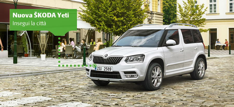Skoda Nuova Yeti - Venezia Scantamburlo Automobili S.r.l.